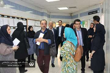 بازدید تیم ارزیابی اعتباربخشی آموزشی از مرکز رازی